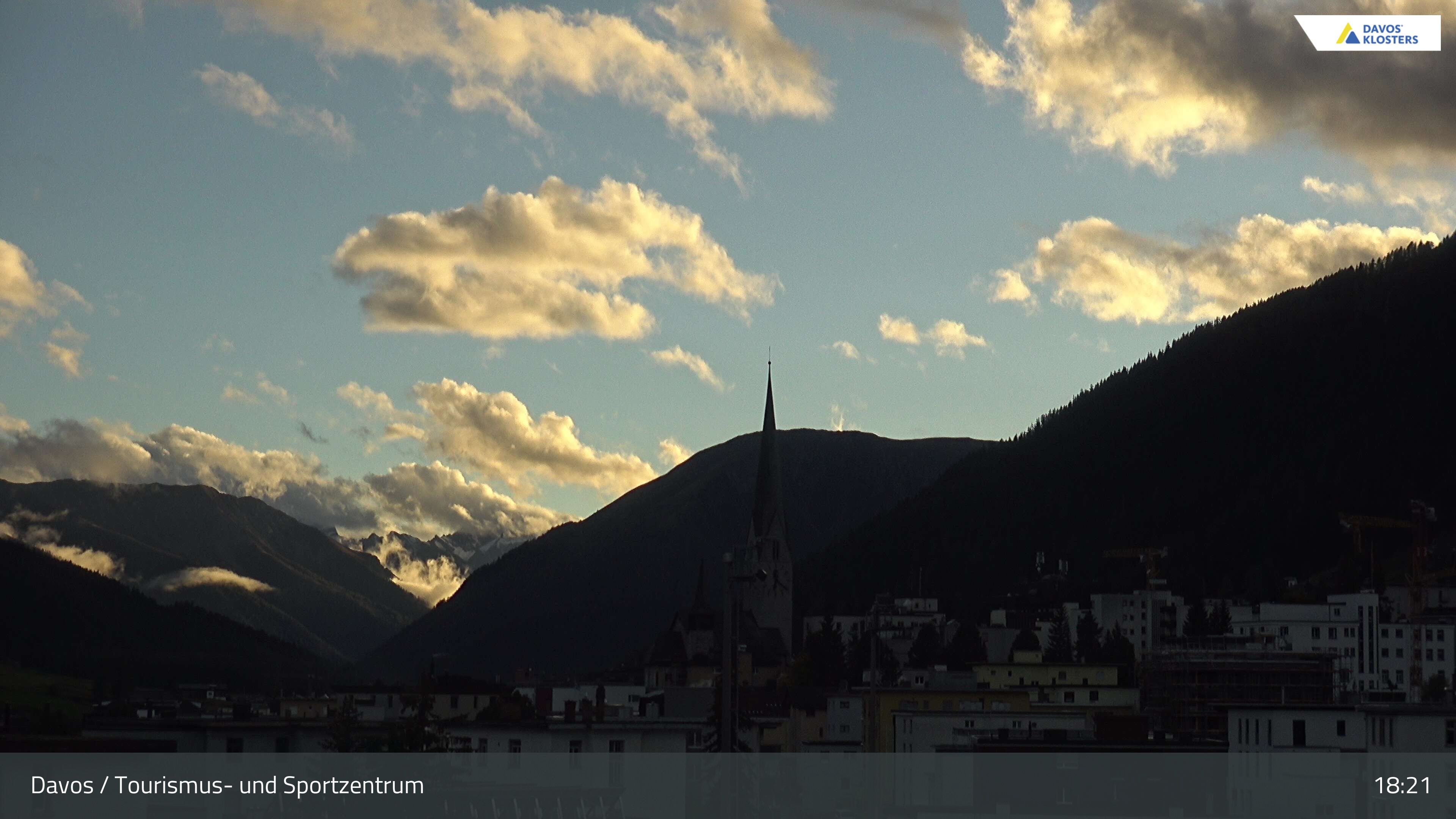 Davos: Platz - Tourismus- und Sportzentrum, Kirche/Tinzenhorn