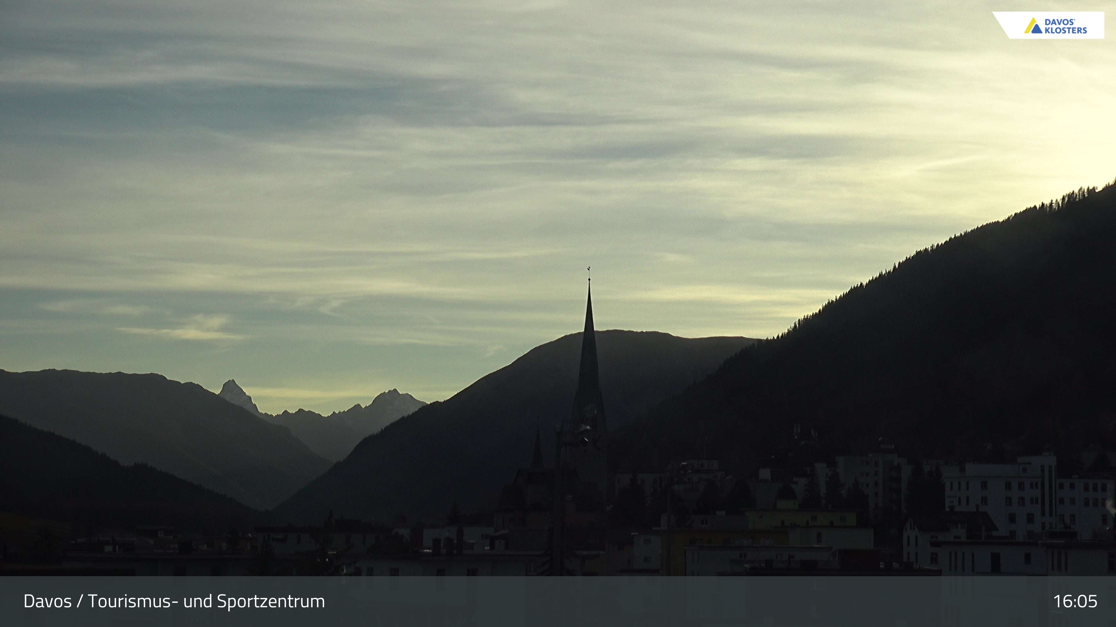 Davos: Platz - Tourismus- und Sportzentrum, Kirche/Tinzenhorn