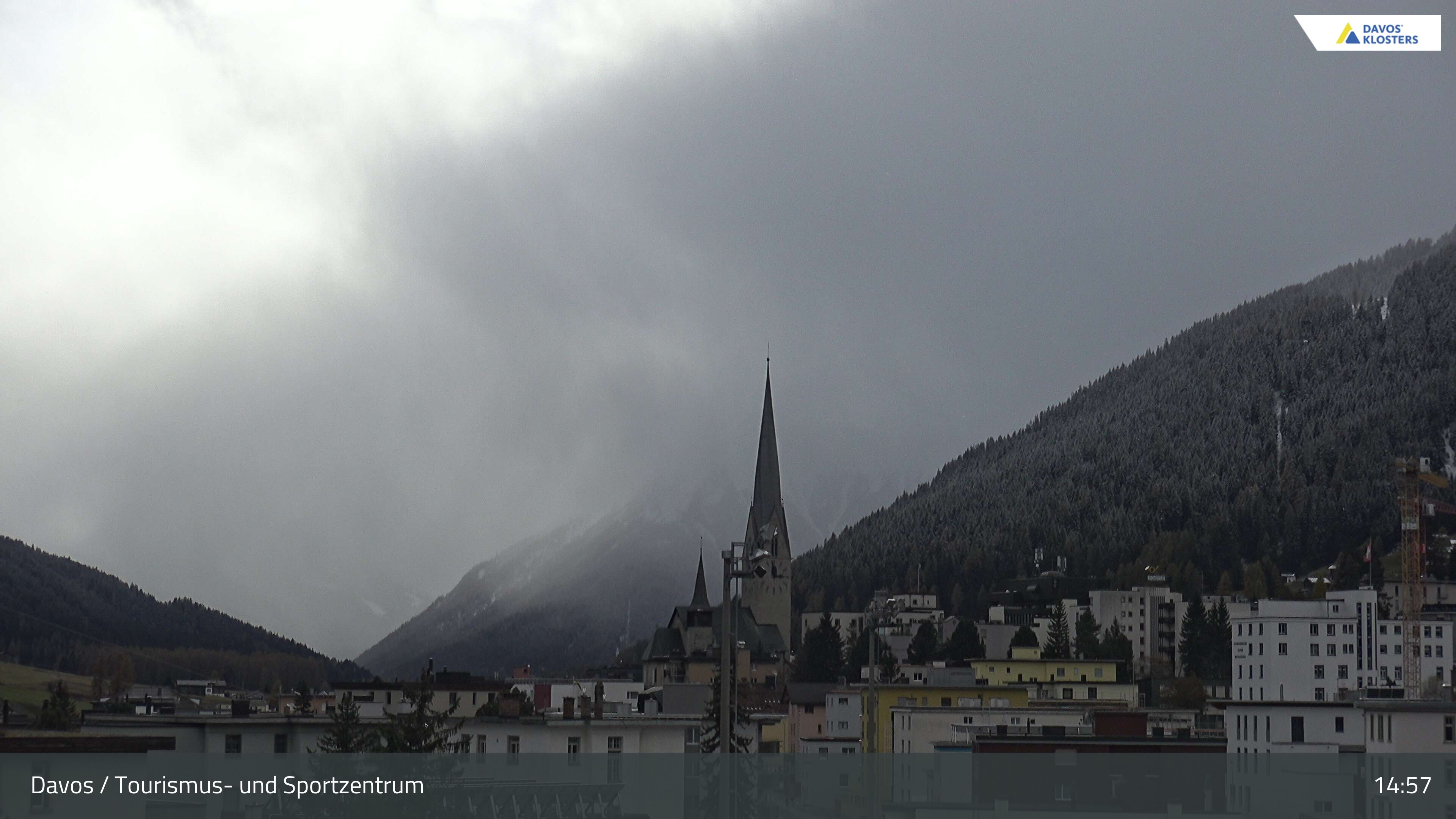 Davos: Platz - Tourismus- und Sportzentrum, Kirche/Tinzenhorn