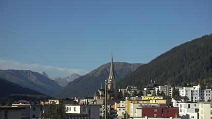 Davos: Platz - Tourismus- und Sportzentrum, Kirche/Tinzenhorn