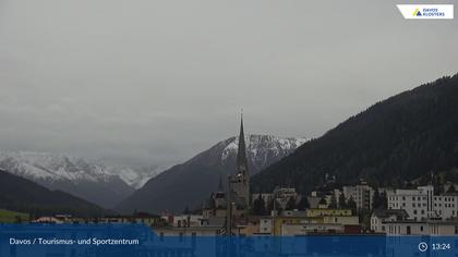 Davos: Platz - Tourismus- und Sportzentrum, Kirche/Tinzenhorn