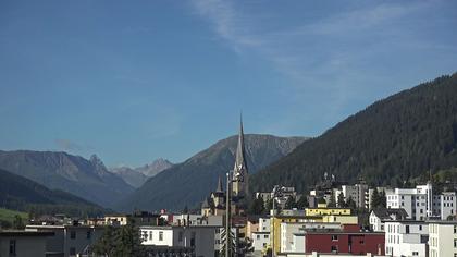 Davos: Platz - Tourismus- und Sportzentrum, Kirche/Tinzenhorn