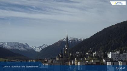 Davos: Platz - Tourismus- und Sportzentrum, Kirche/Tinzenhorn