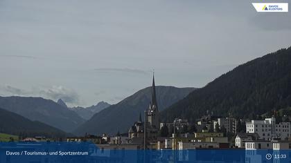 Davos: Platz - Tourismus- und Sportzentrum, Kirche/Tinzenhorn