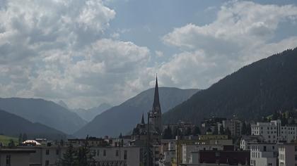 Davos: Platz - Tourismus- und Sportzentrum, Kirche/Tinzenhorn