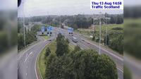 East Kilbride: Live M traffic weather camera at the Maryville intersection