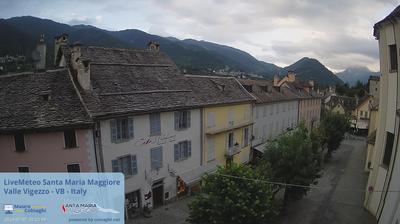 immagine della webcam nei dintorni di Domobianca: webcam Santa Maria Maggiore