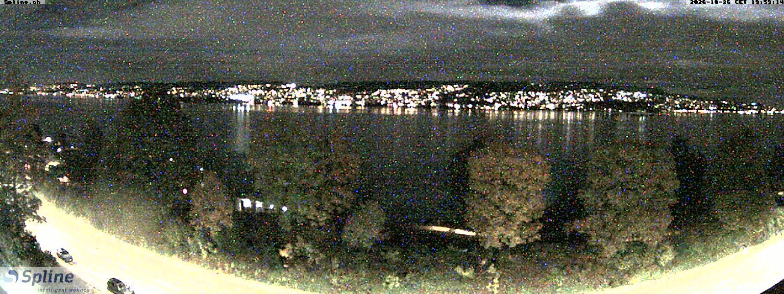Thalwil: Panorama Webcam - Zürichsee