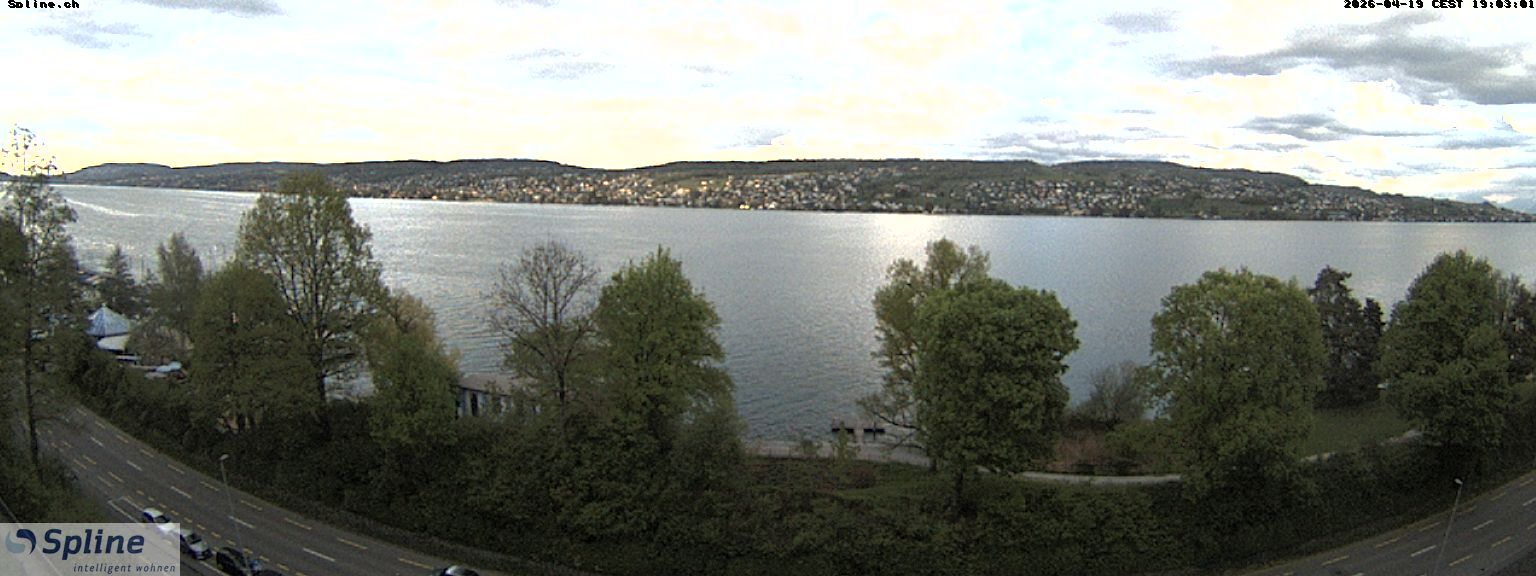 Thalwil: Panorama Webcam - Zürichsee