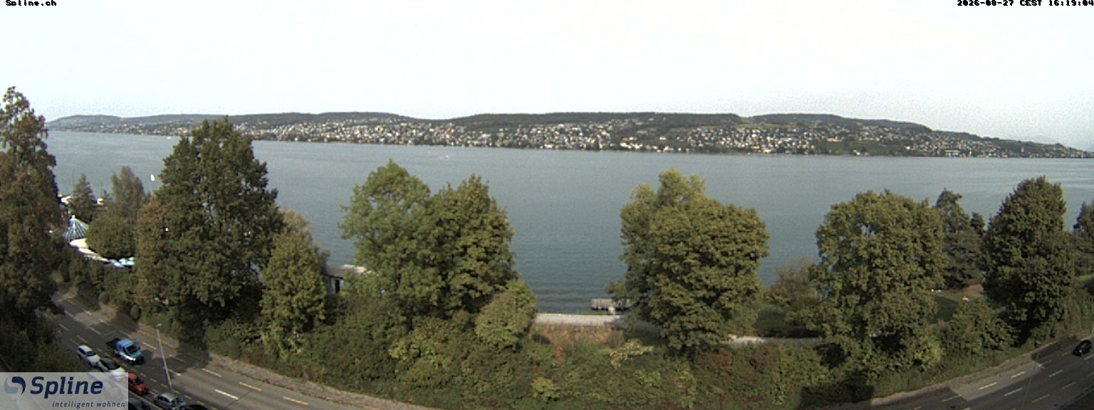 Thalwil: Panorama Webcam - Zürichsee
