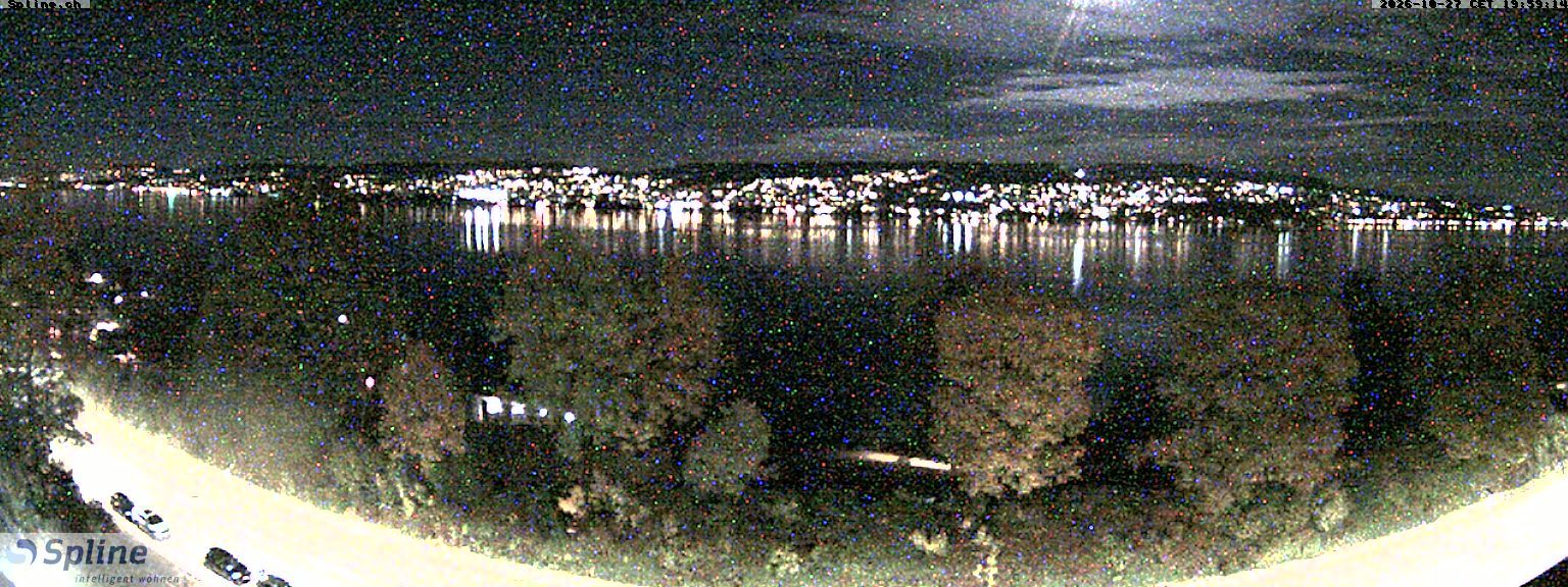 Thalwil: Panorama Webcam - Zürichsee