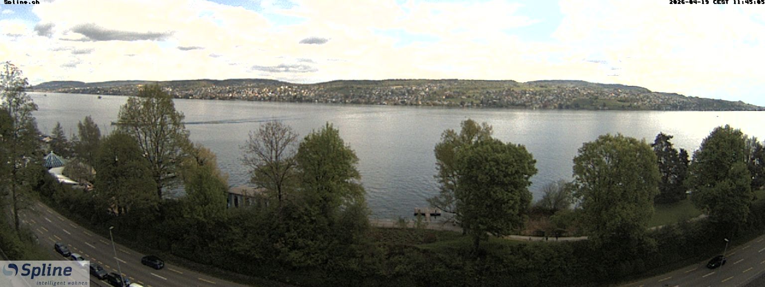 Thalwil: Panorama Webcam - Zürichsee