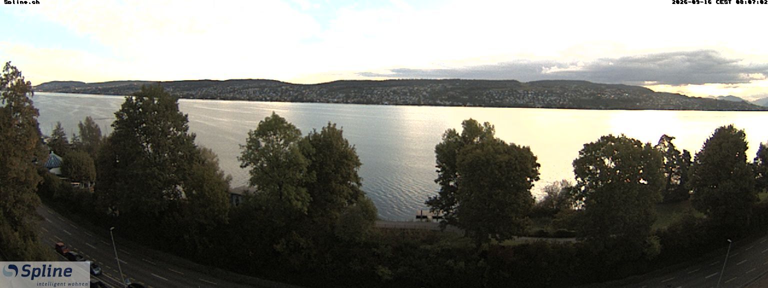 Thalwil: Panorama Webcam - Zürichsee