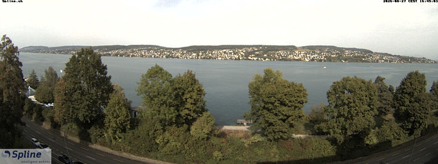 Thalwil: Panorama Webcam - Zürichsee