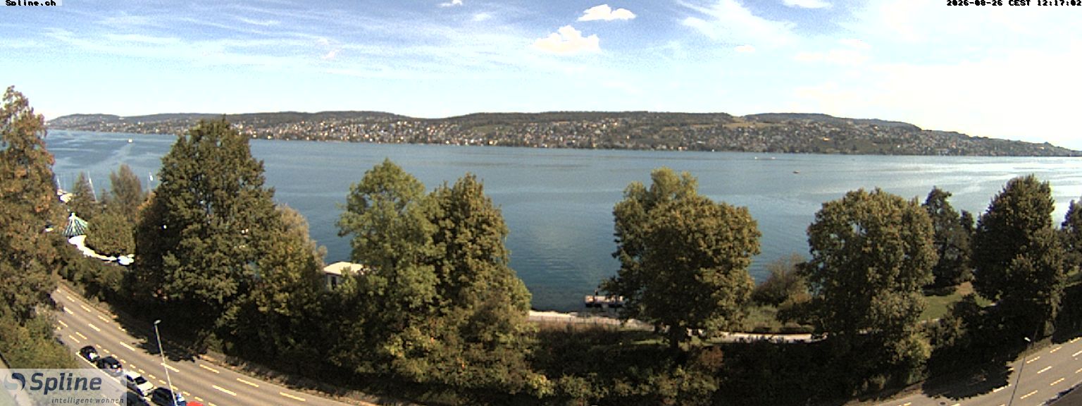 Thalwil: Panorama Webcam - Zürichsee