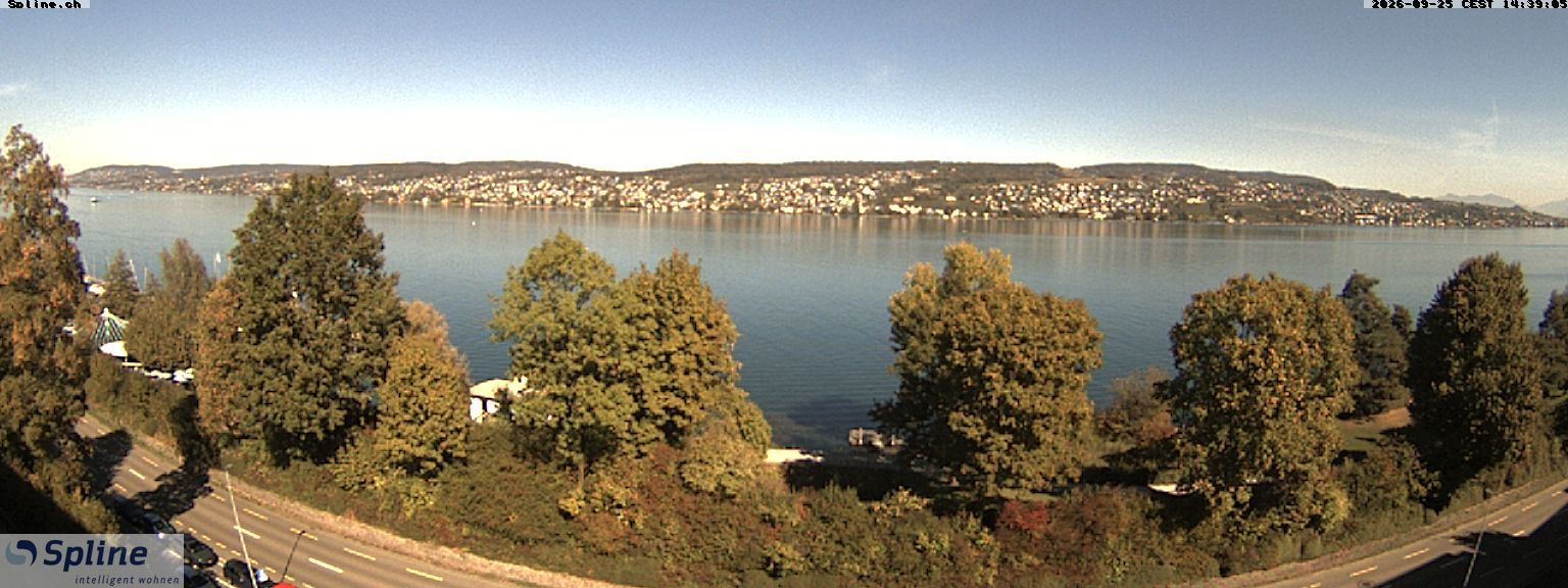 Thalwil: Panorama Webcam - Zürichsee