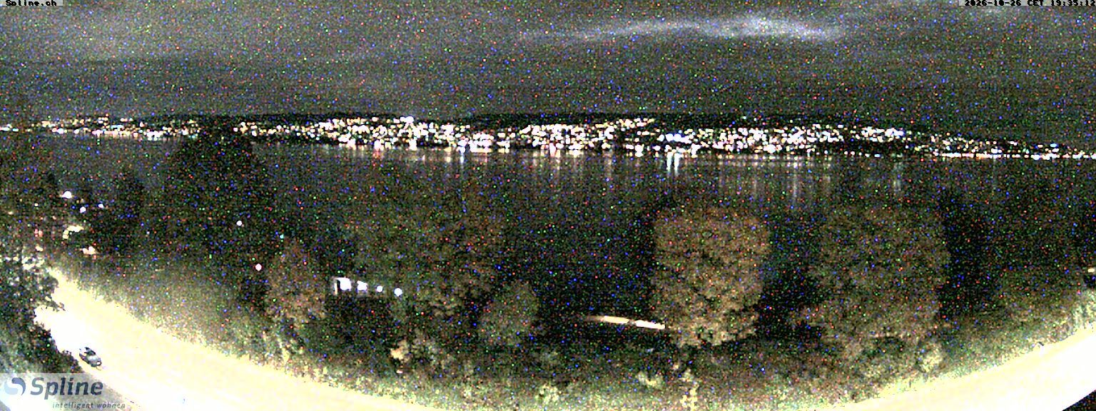Thalwil: Panorama Webcam - Zürichsee