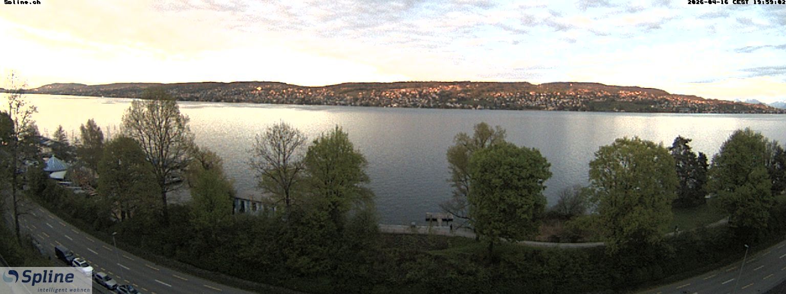 Thalwil: Panorama Webcam - Zürichsee