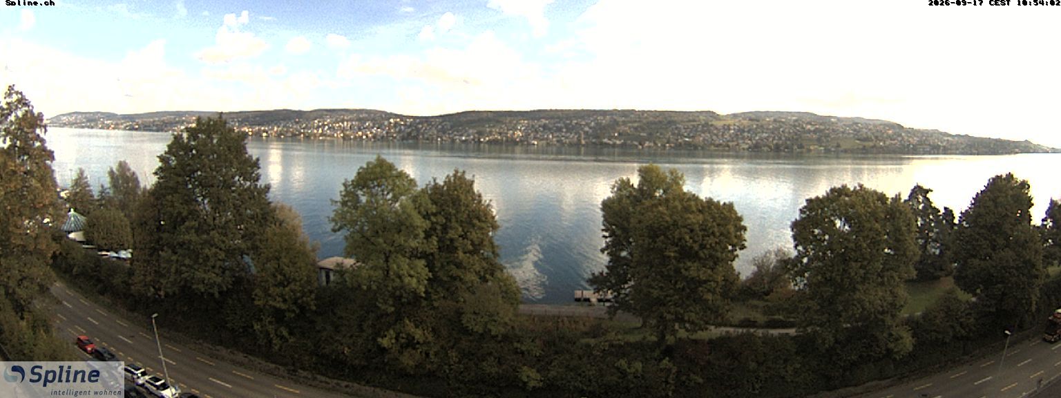 Thalwil: Panorama Webcam - Zürichsee