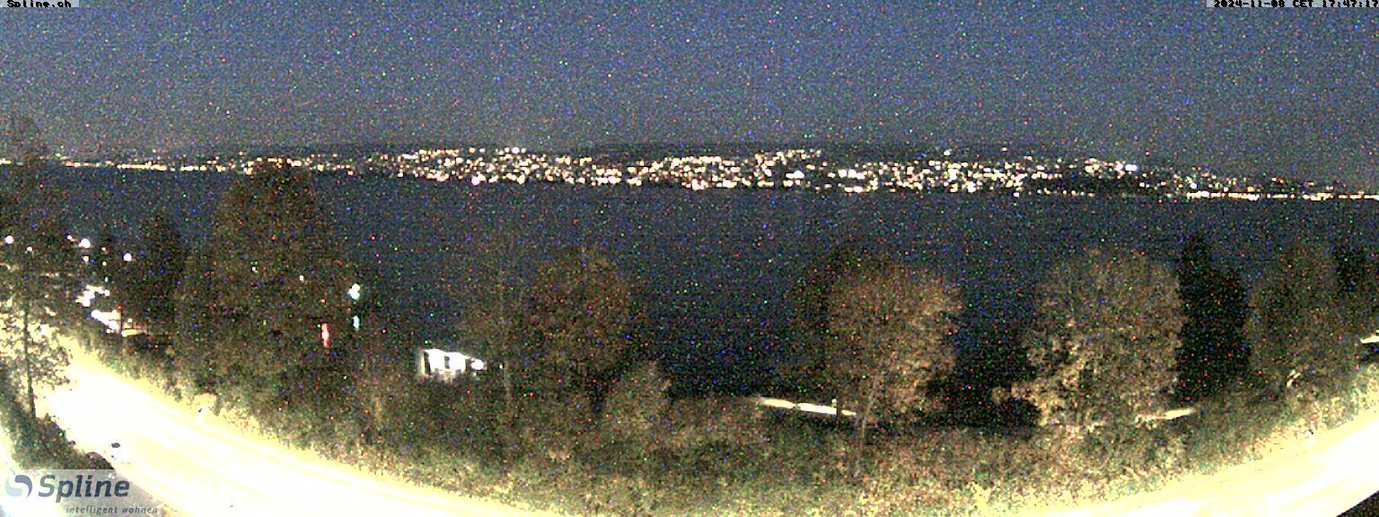 Thalwil: Panorama Webcam - Zürichsee