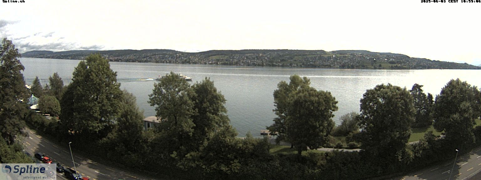Thalwil: Panorama Webcam - Zürichsee