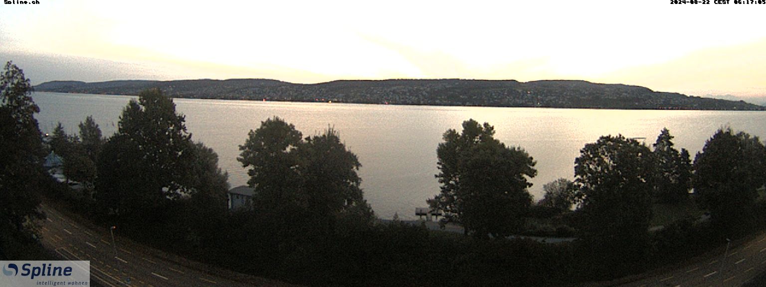 Thalwil: Panorama Webcam - Zürichsee