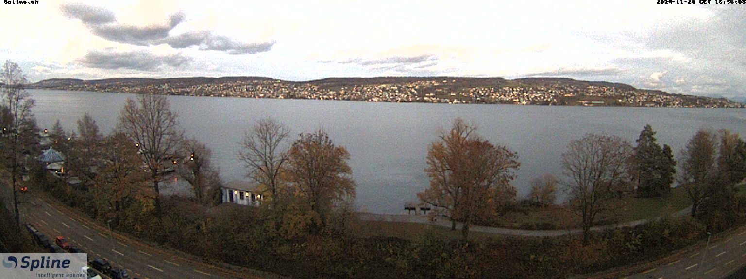 Thalwil: Panorama Webcam - Zürichsee