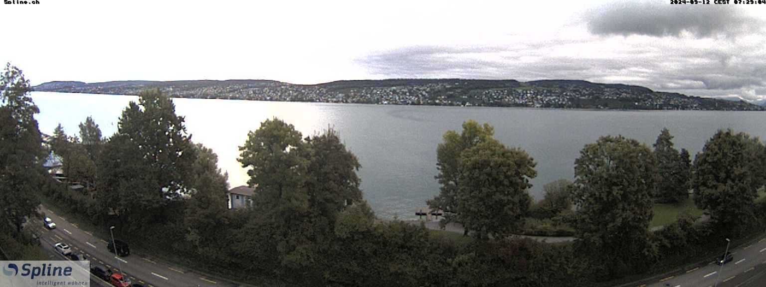 Thalwil: Panorama Webcam - Zürichsee