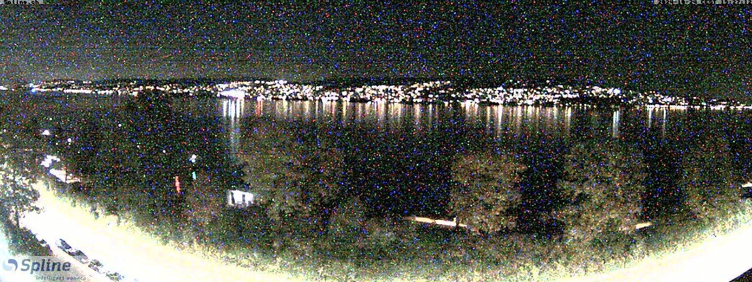 Thalwil: Panorama Webcam - Zürichsee