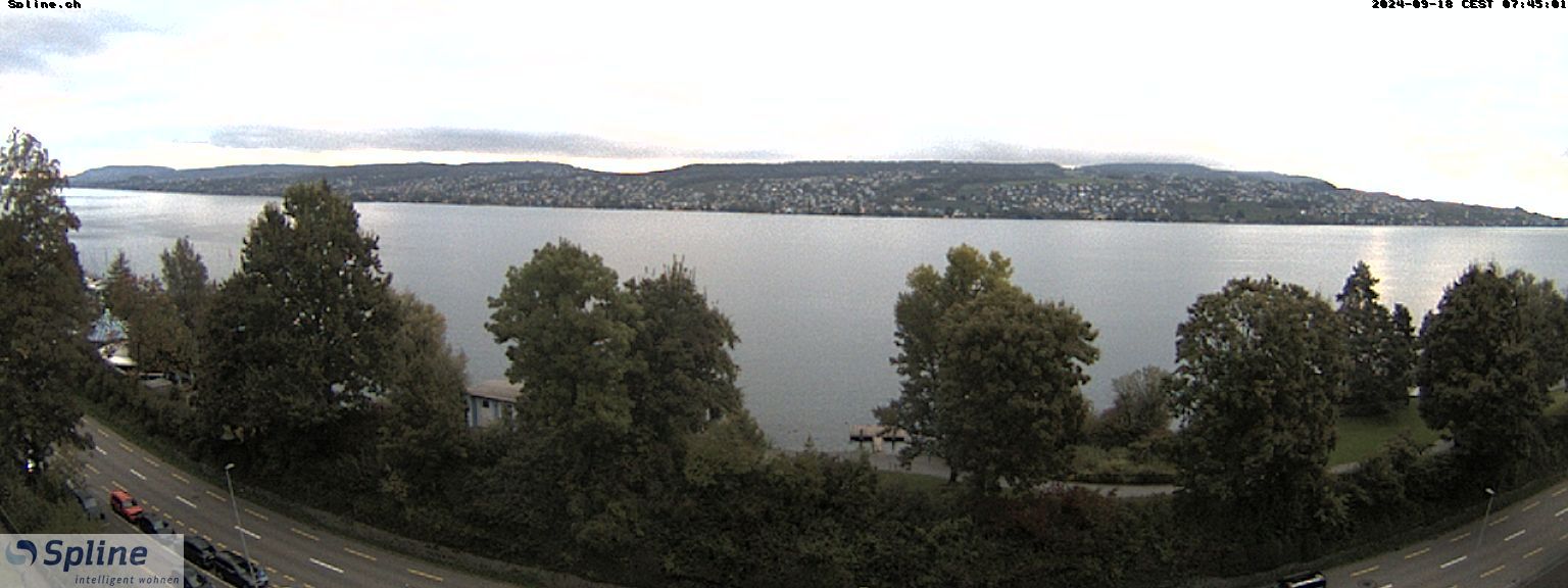 Thalwil: Panorama Webcam - Zürichsee