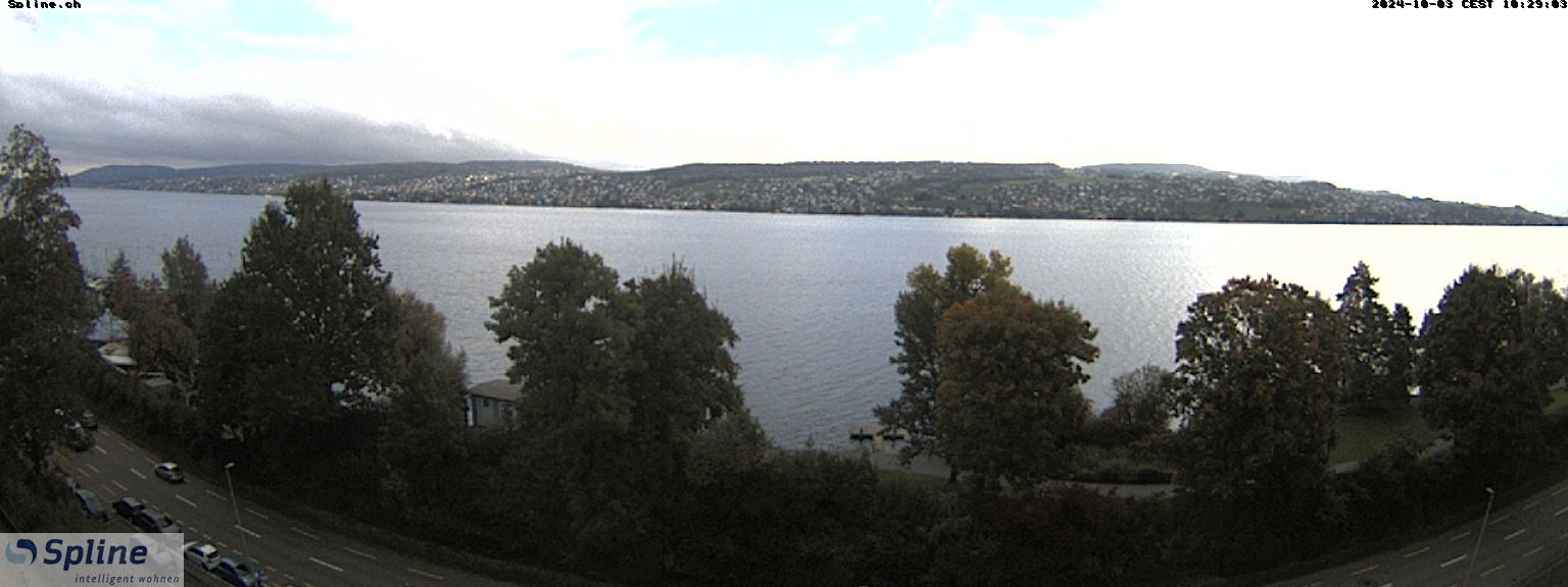 Thalwil: Panorama Webcam - Zürichsee