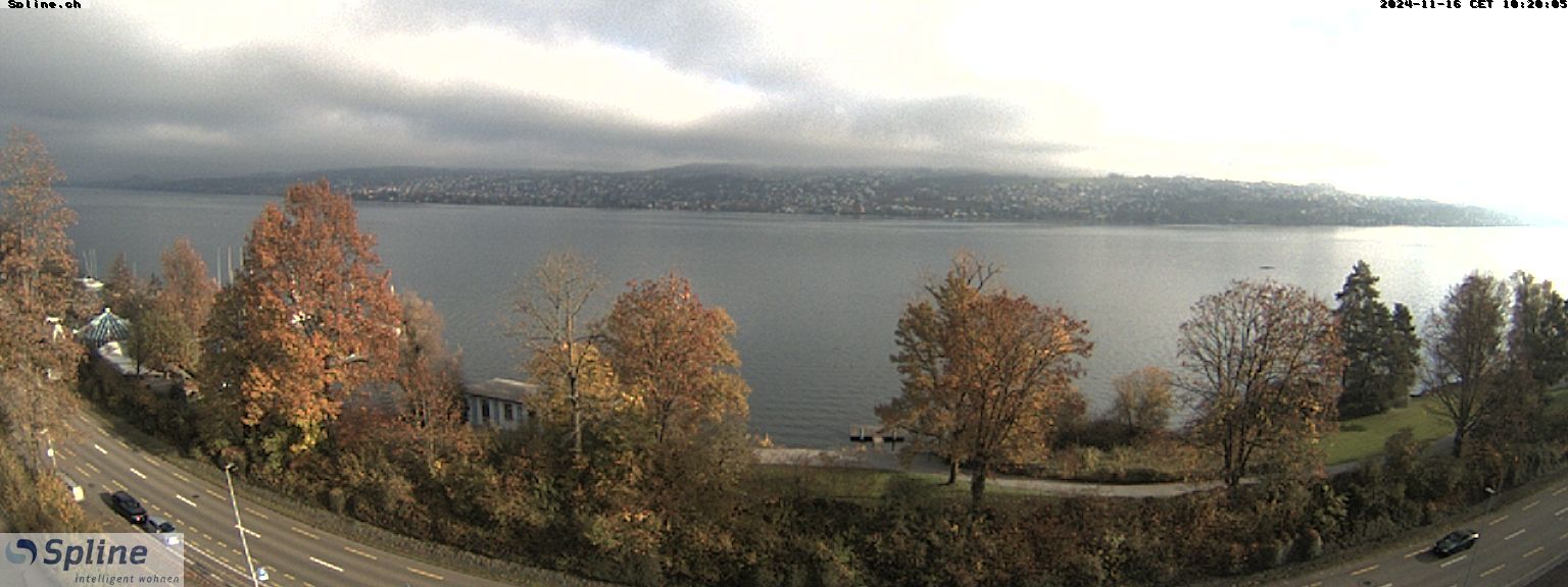 Thalwil: Panorama Webcam - Zürichsee