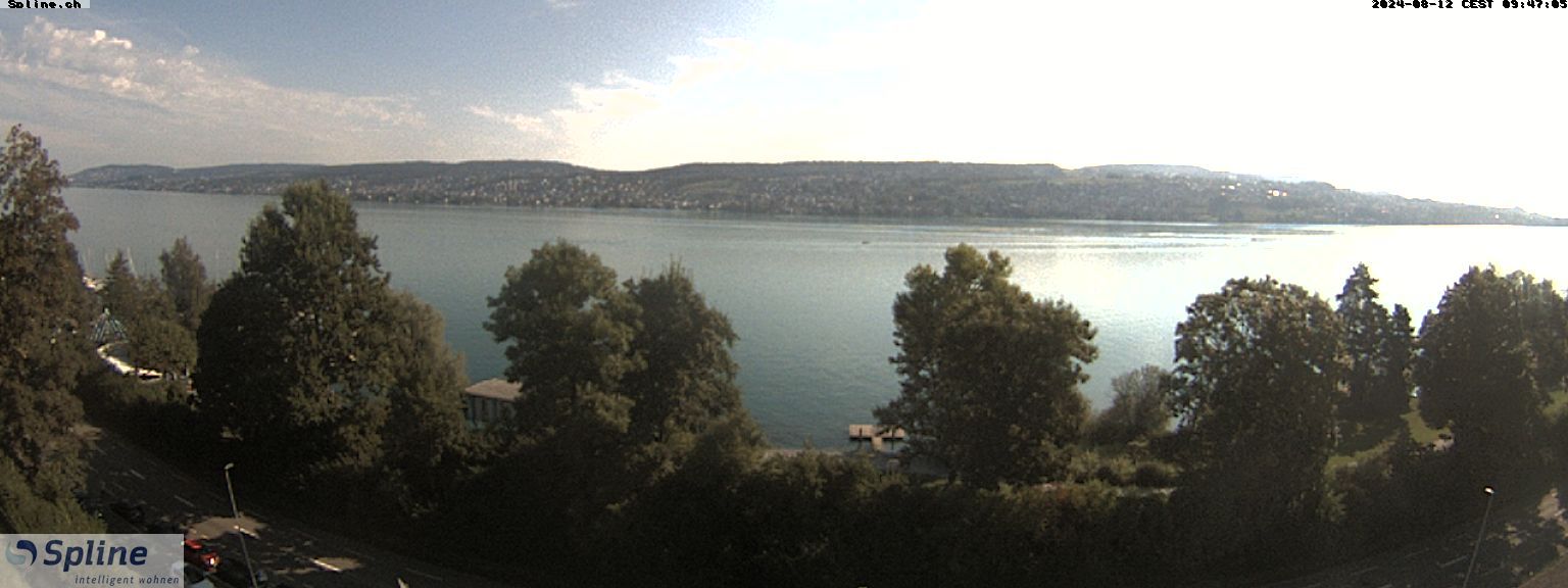 Thalwil: Panorama Webcam - Zürichsee