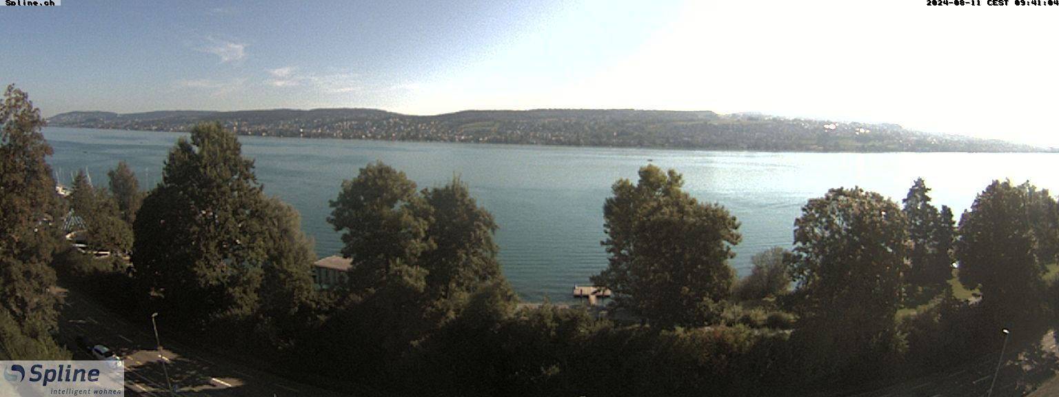 Thalwil: Panorama Webcam - Zürichsee