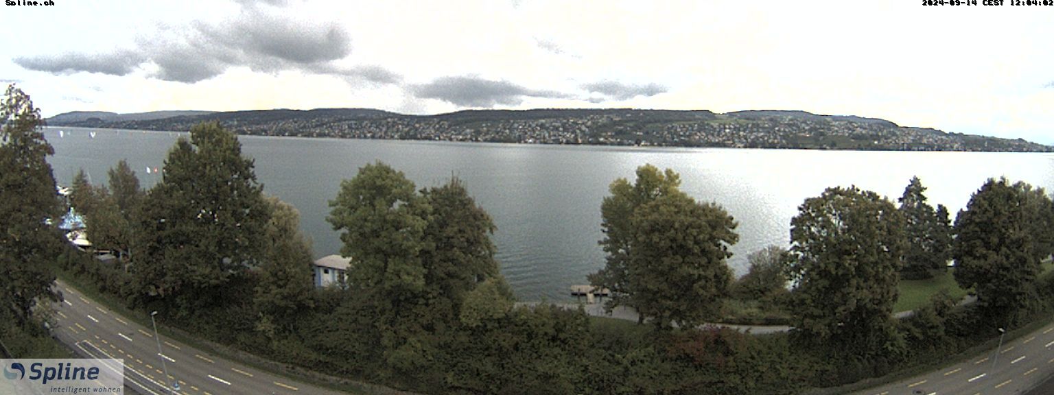 Thalwil: Panorama Webcam - Zürichsee