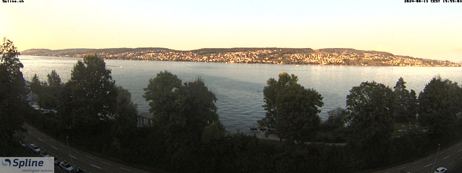 Thalwil: Panorama Webcam - Zürichsee