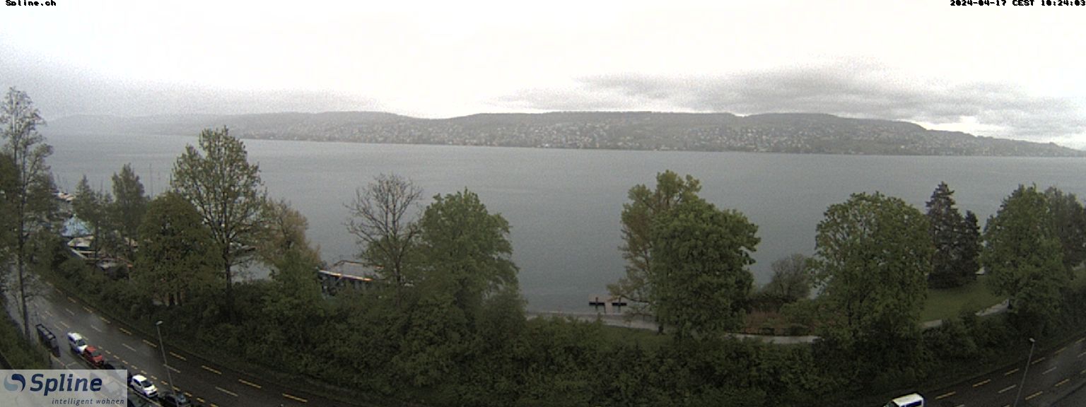 Thalwil: Panorama Webcam - Zürichsee