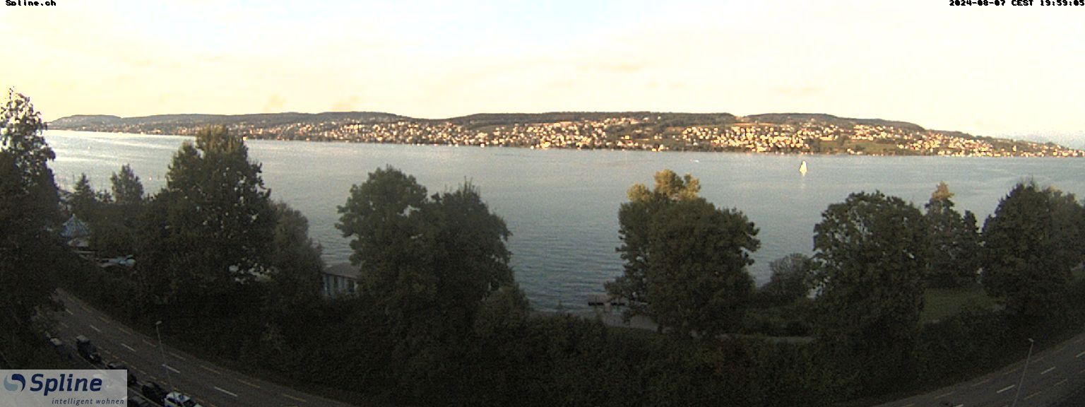 Thalwil: Panorama Webcam - Zürichsee