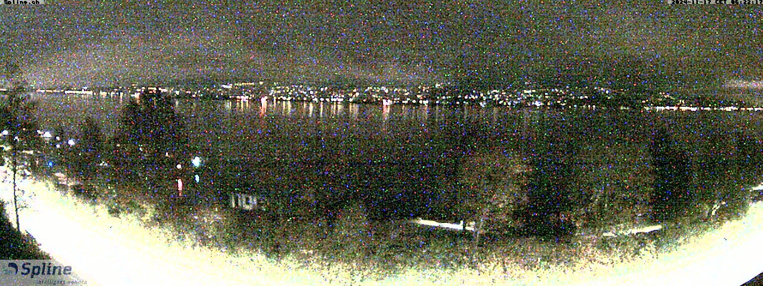 Thalwil: Panorama Webcam - Zürichsee