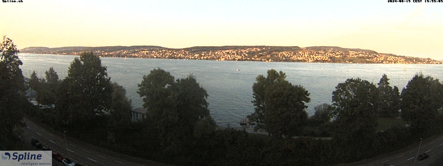 Thalwil: Panorama Webcam - Zürichsee