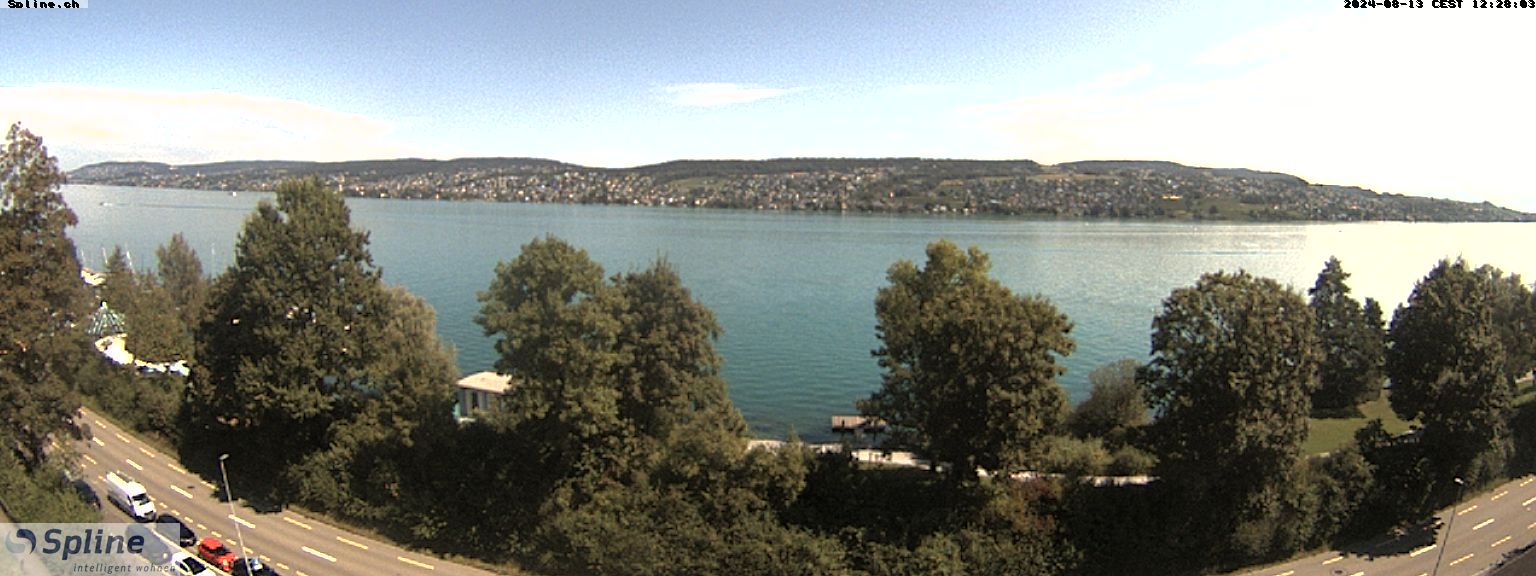 Thalwil: Panorama Webcam - Zürichsee