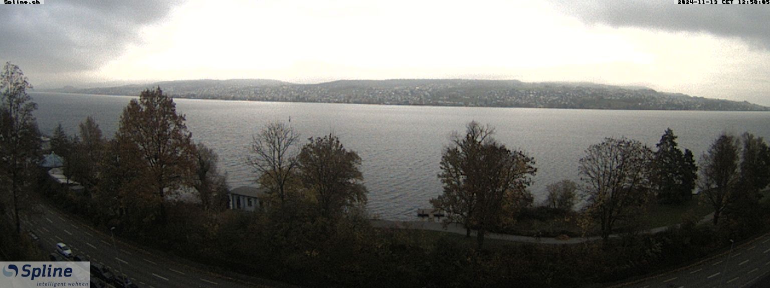 Thalwil: Panorama Webcam - Zürichsee