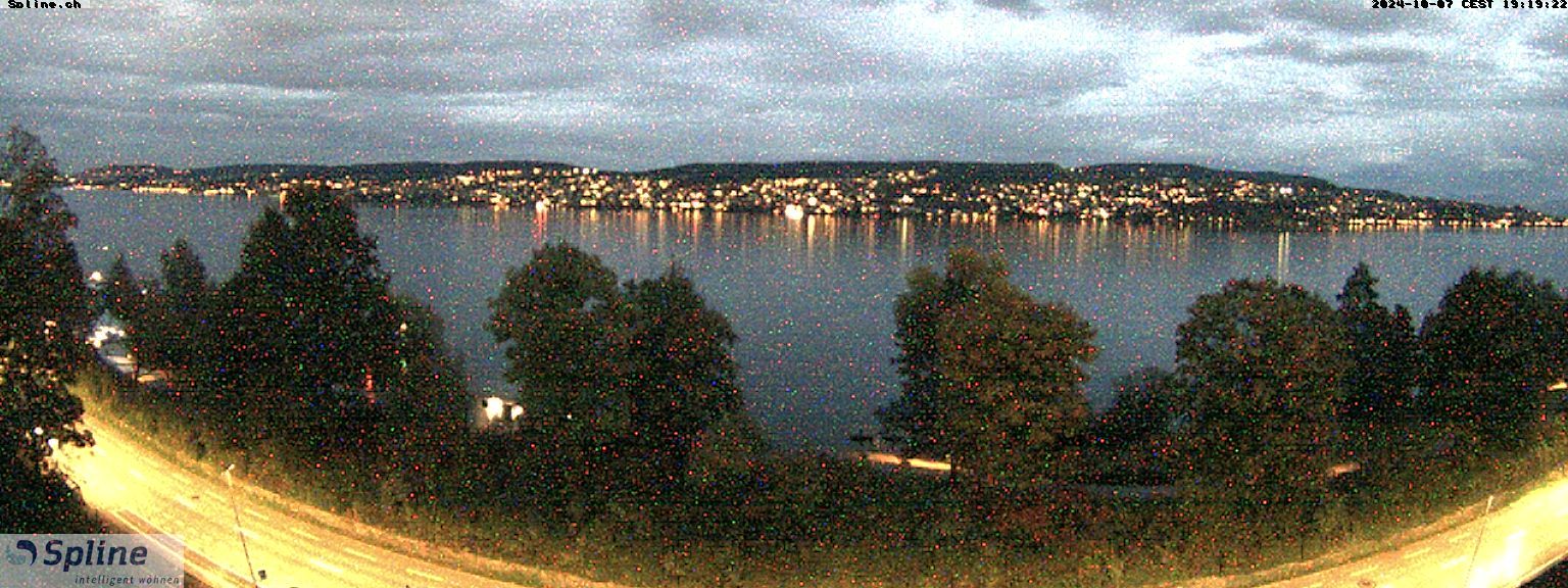 Thalwil: Panorama Webcam - Zürichsee