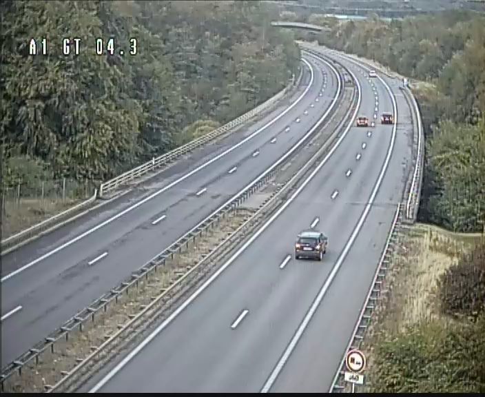 Traffic Cam Hesperange: A1 Itzig