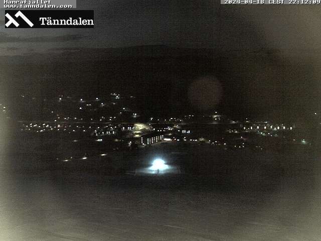 Traffic Cam Hamra: Hamraliftarna från toppen, Tänndalen, Utsikt från toppen i