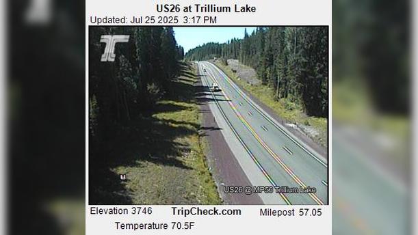 Trillium Lake Traffic Webcam