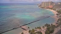 Letzte Tageslichtansicht von Waikīkī: Waikiki HD webcam