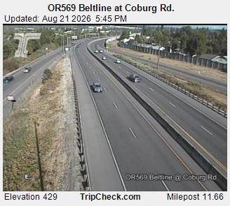 Traffic Cam Eugene: ORE569 Beltline at Coburg Rd