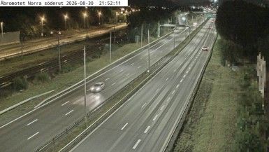 Traffic Cam Tulebo: Åbromotet Norra söderut