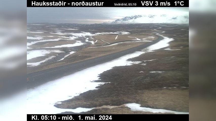 Traffic Cam Northeastern Region: Vopnafjarðarleið